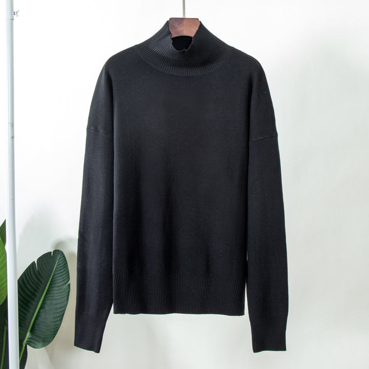 Elegant high collar sweater for women Lune London