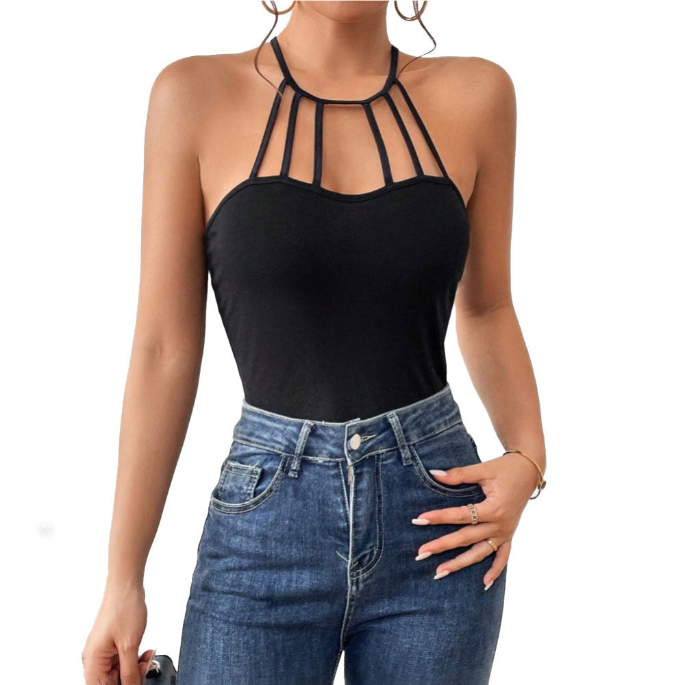 Chic & Stil Fashionable crossed design women's body