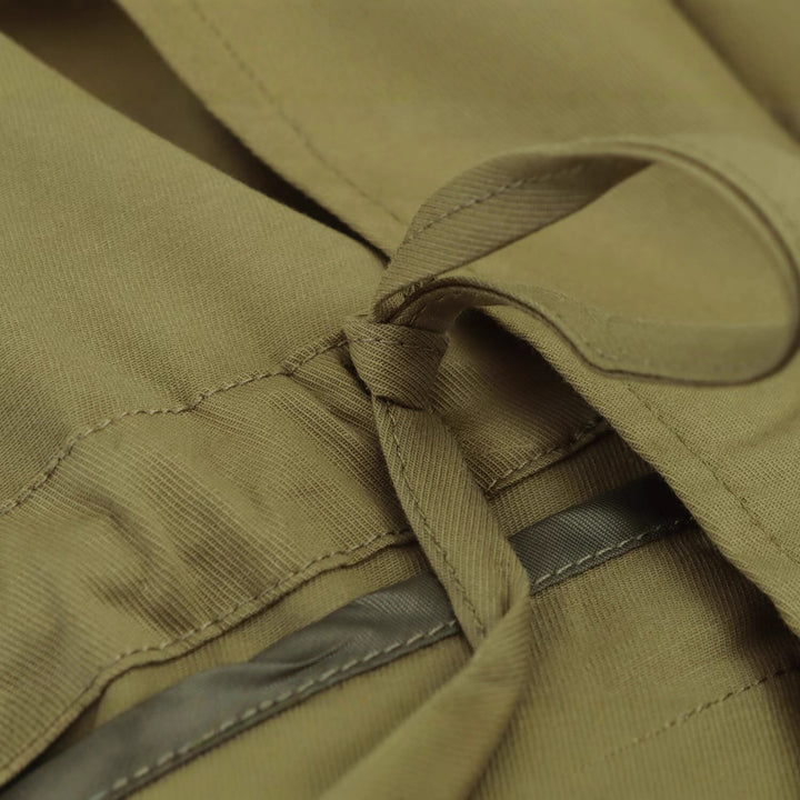 Casual utility jacket for ladies with practical drawstring and large pockets Lune London