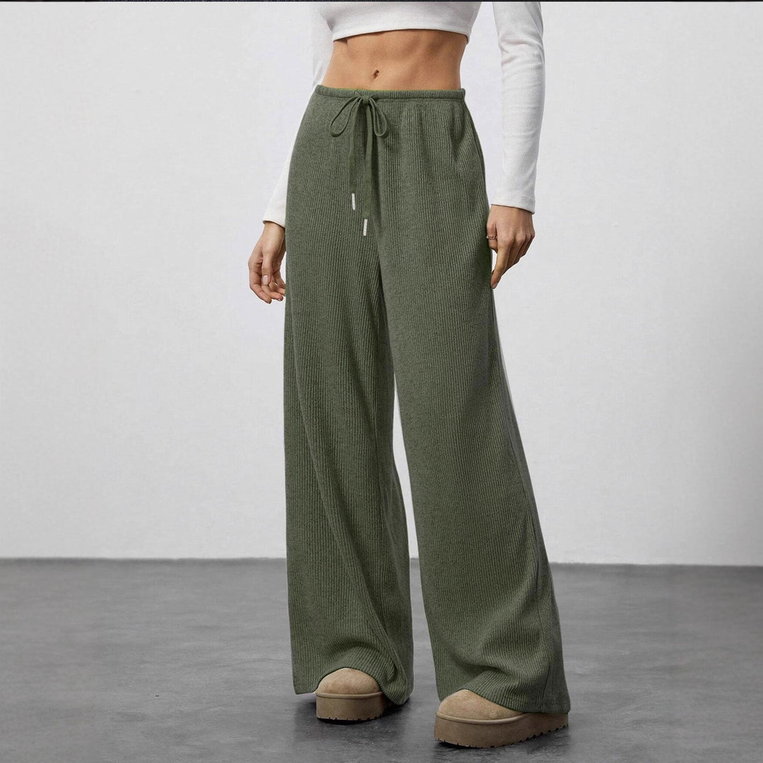 Pantalon en tricot ample pour femmes Chic & Stil