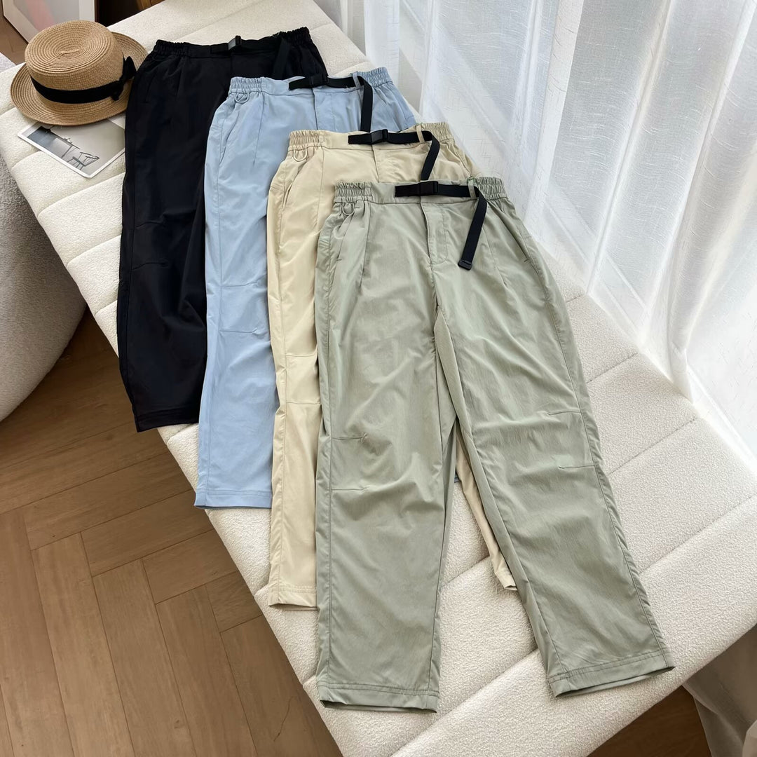 Pantalons de loisirs casual et innovants pour femmes avec taille ajustable Chic & Stil