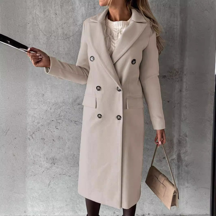 Ladies Elegant Fitted Blazer with Double-Breasted Lune London
