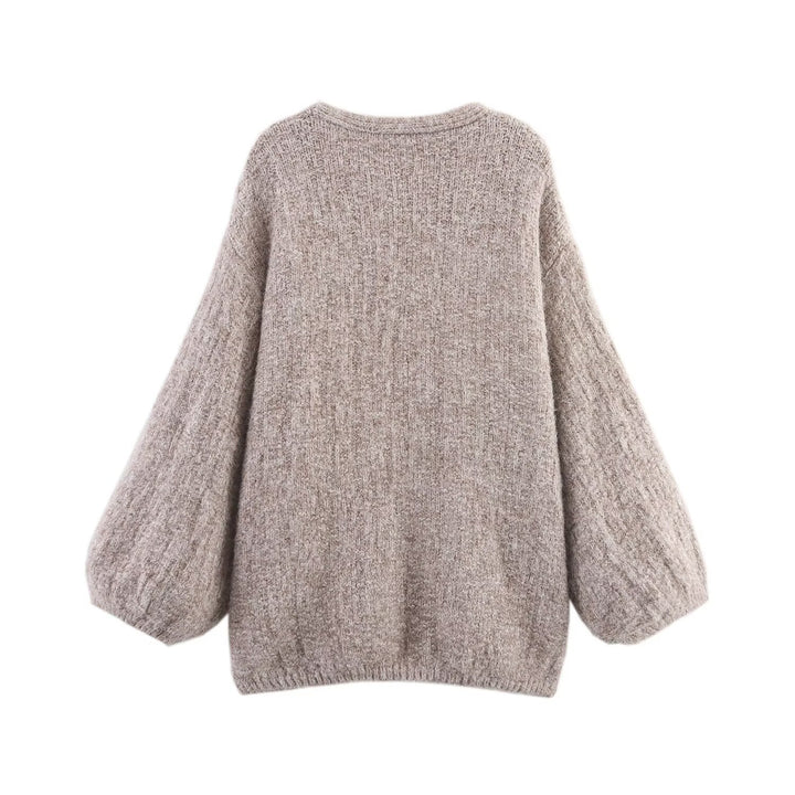 Ladies soft cardigan with voluminous sleeves Lune London