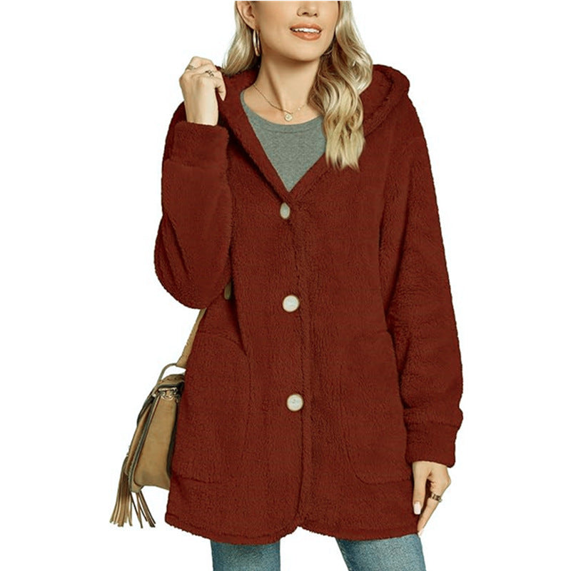 Ladies comfortable and cozy hoodie vest Lune London