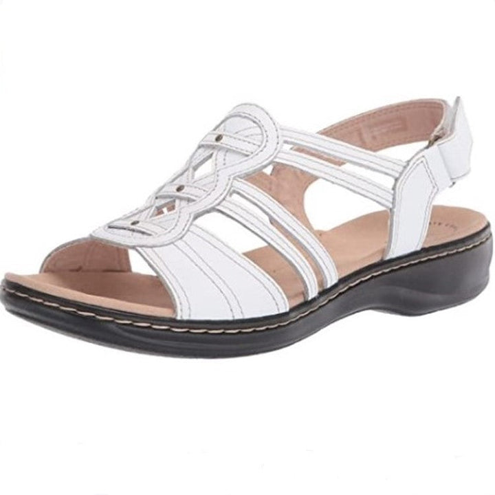 Women's Strap Sandals with Comfort Sole and Adjustable Strap Lune London