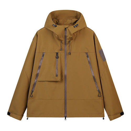 Ladies versatile outdoor jacket with adjustable hood system and innovative ventilation solutions Lune London