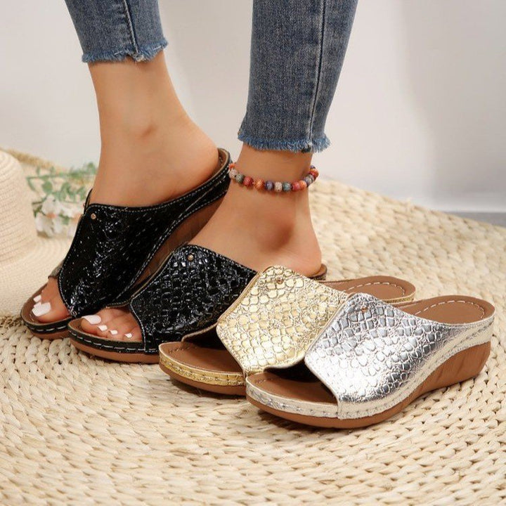Women comfortable and stylish slippers Lune London
