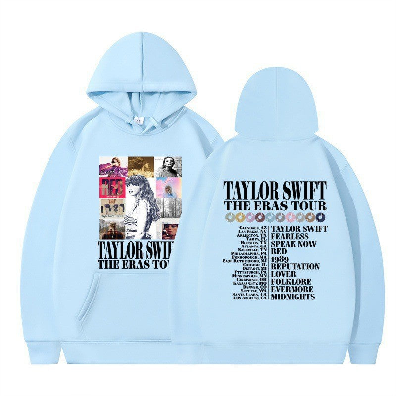 Ladies hoodie with artistic concert motif Chic & Stil