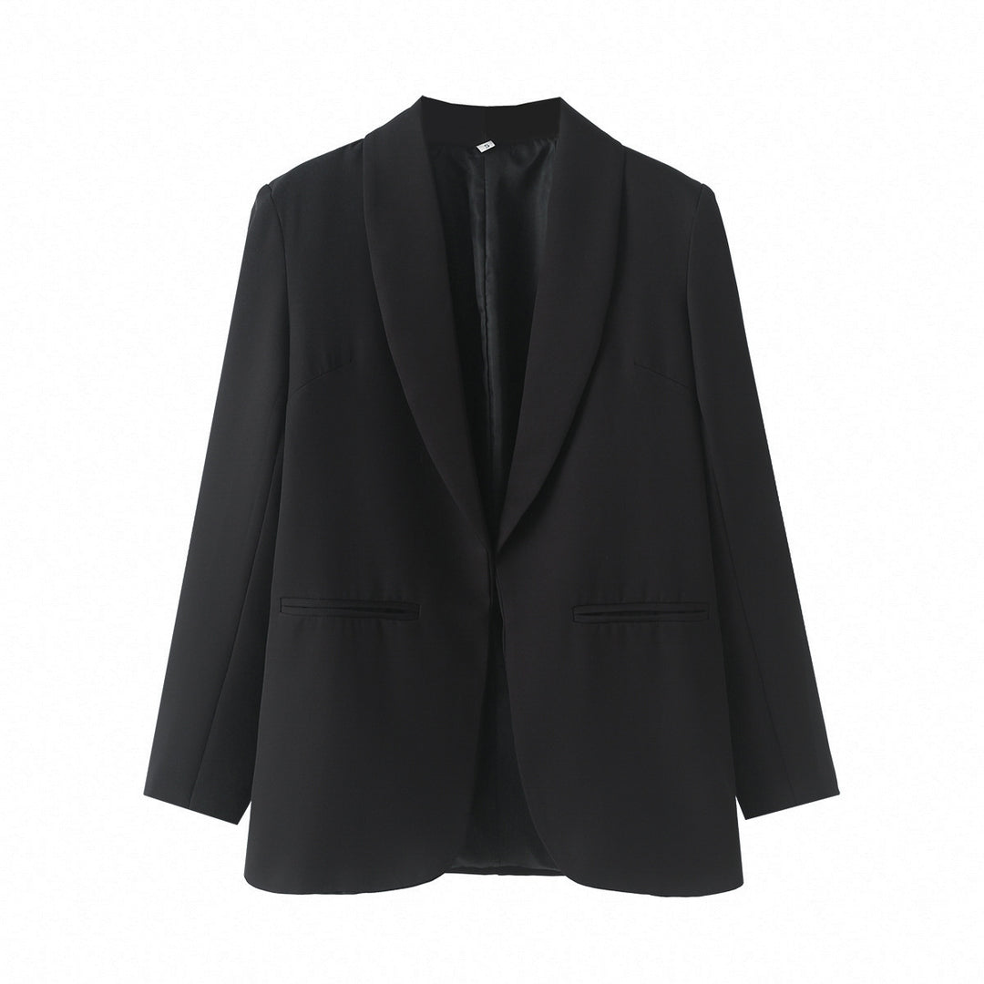 Veste blazer élégante pour dames avec une coupe moderne et des poches structurées Lune London