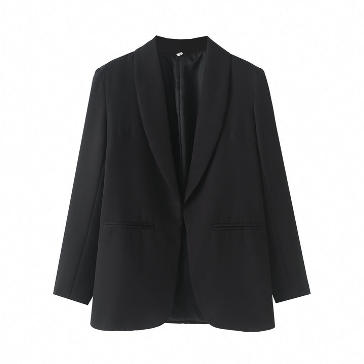 Veste blazer élégante pour dames avec une coupe moderne et des poches structurées Lune London