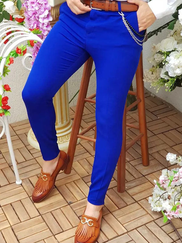 Comfortable summer chino pants for men with side pockets and elastic waistband Lune London