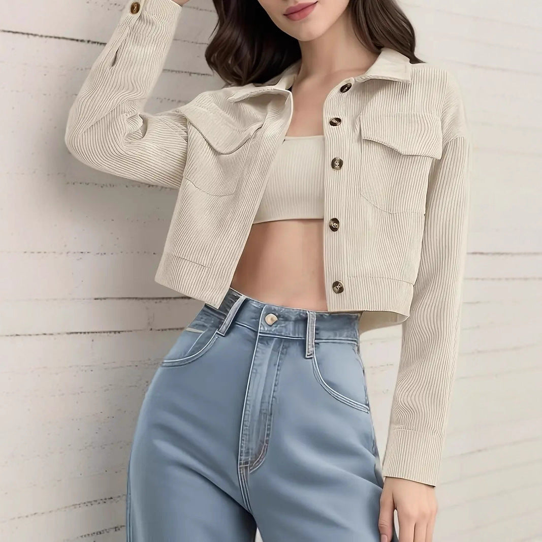 Ladies Modern Chic Velvet Jacket