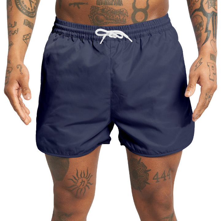 Shorts de bain pour hommes avec taille élastique et poches latérales pratiques Lune London