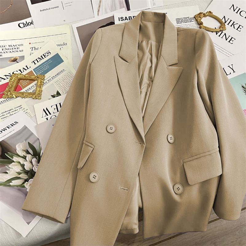 Veste blazer pour femmes à double boutonnage avec coupe élégante Chic & Stil