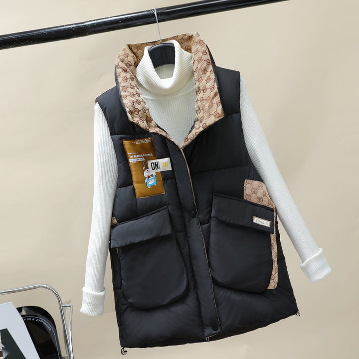 Veste matelassée tendance pour femmes avec des détails modernes et des poches pratiques Lune London