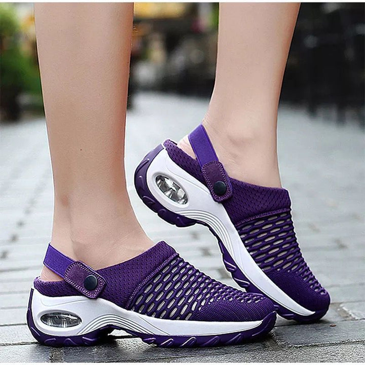 Sport sandals for women with breathable mesh upper and slip-resistant sole Lune London
