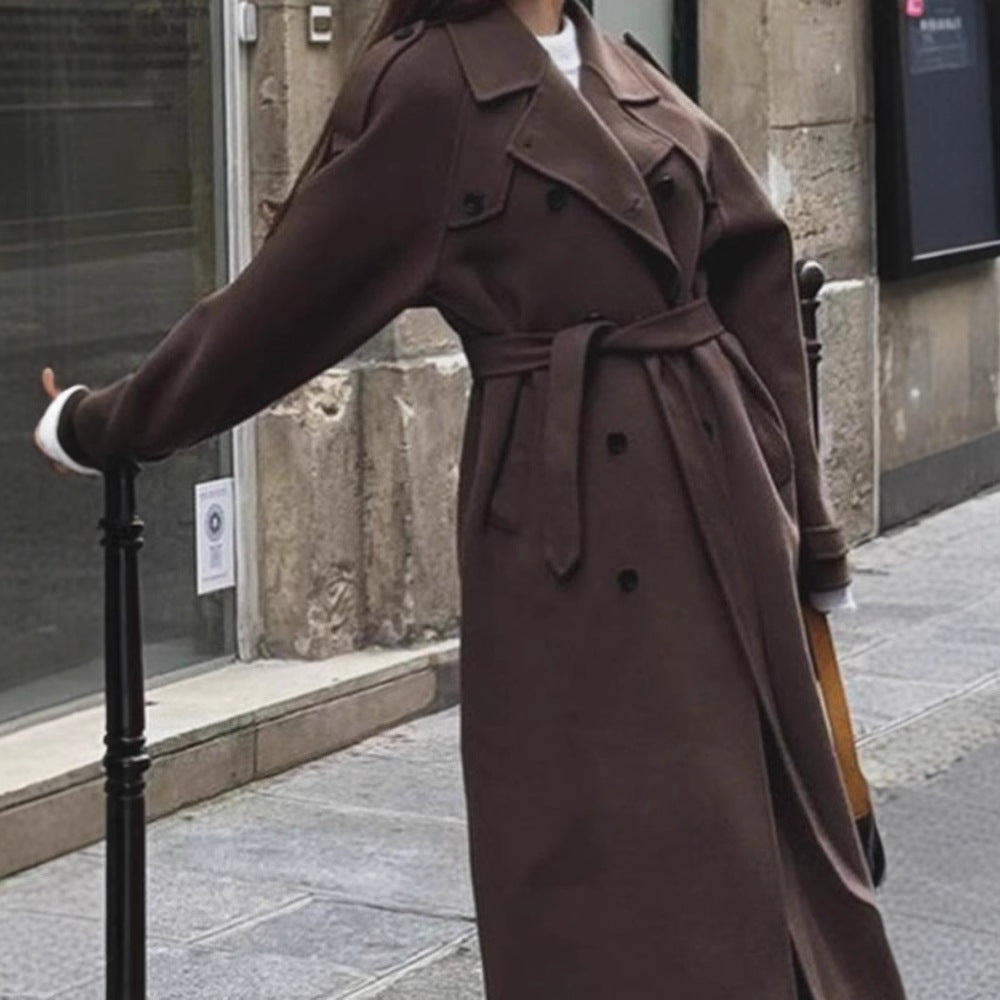 Oversized wool coat for women Lune London