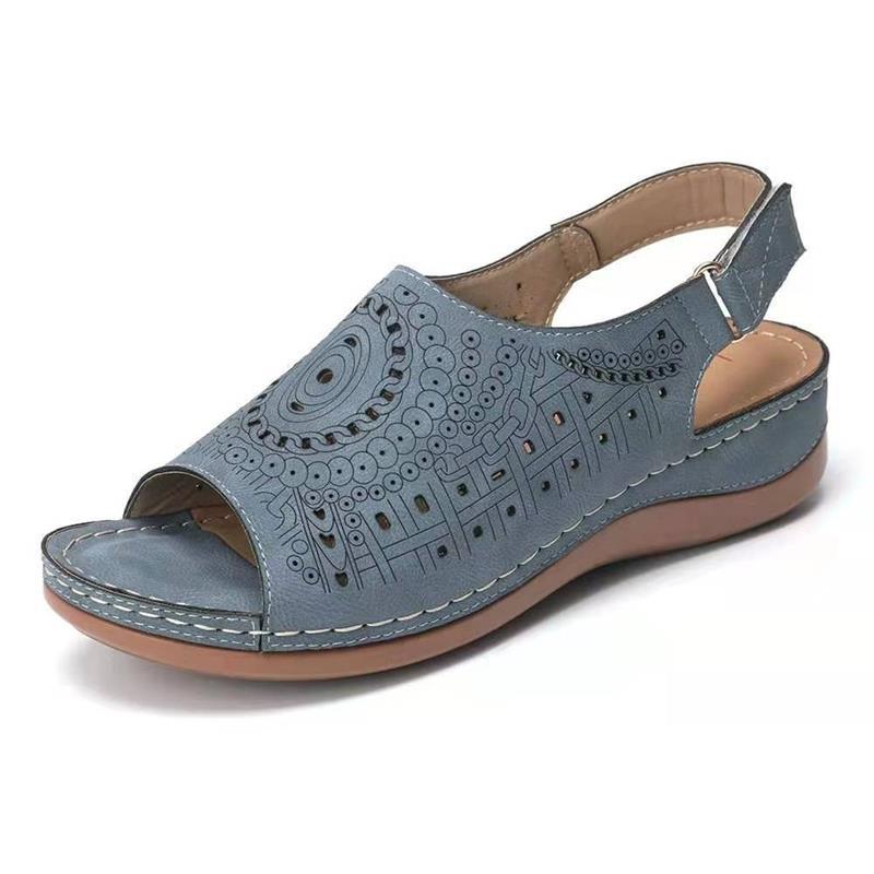 Comfortable Sandals for Women with Elastic Strap Design and Chic Anatomical Sole