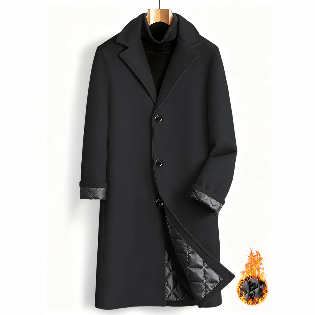 Elegant wool coat for men Lune London