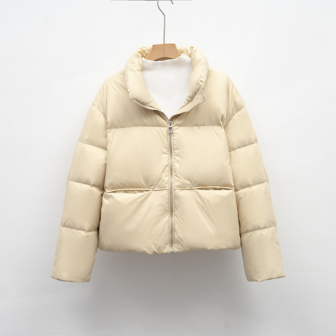 Ladies high-quality quilted short cut jacket Lune London
