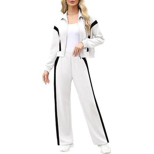 Sports leisure set for women with trendy zipper Lune London