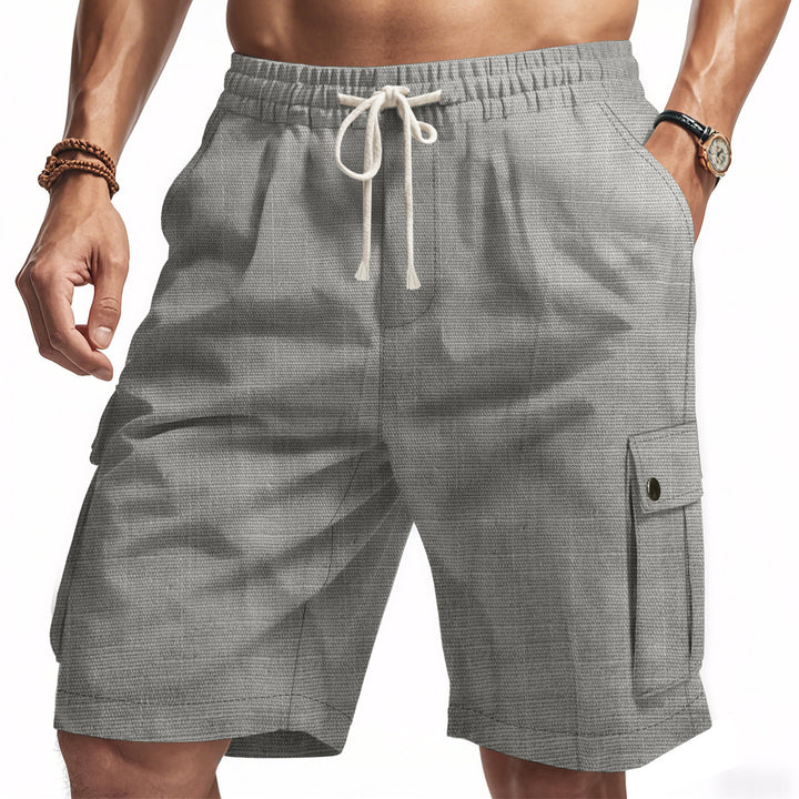 Casual cargo shorts for men with breathable side pockets Lune London