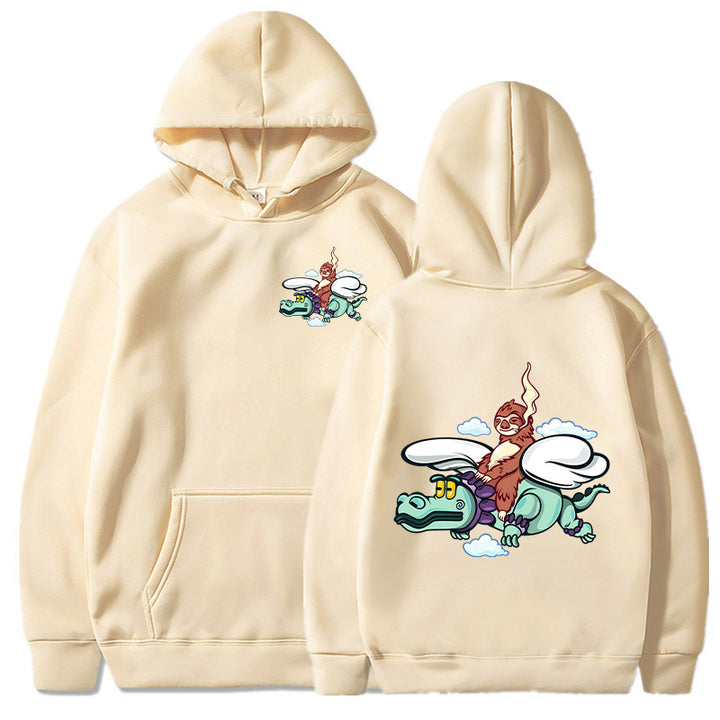 Women's hoodie with playful graphic design and high-quality finish Chic & Stil
