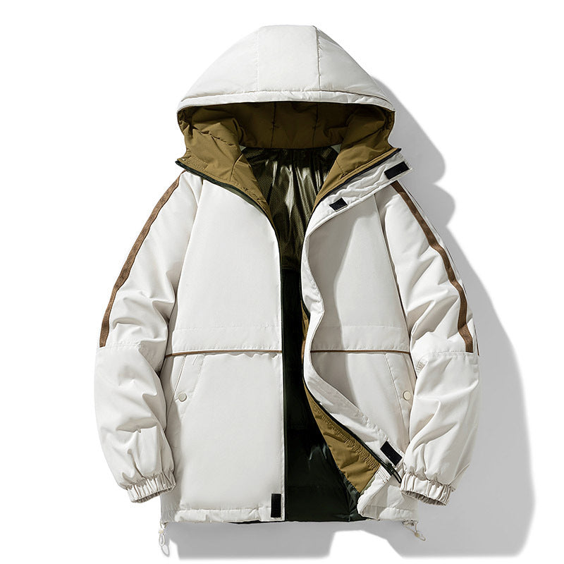 Trendy insulated jacket for women with full zipper and adjustable hood Lune London