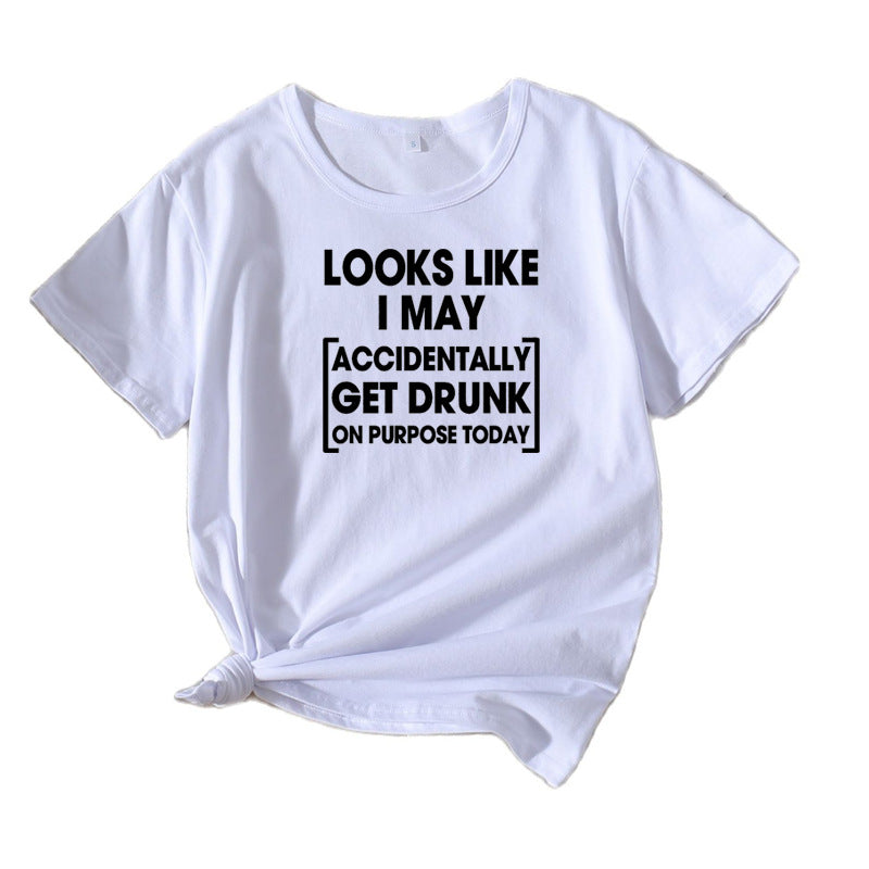 Women Graphic T-Shirt Humorous Casual Lune London
