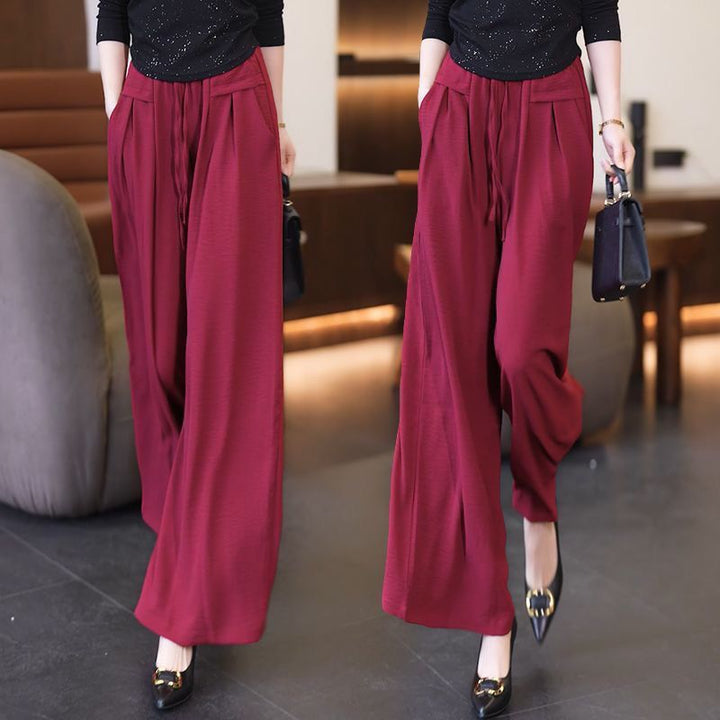 Pantalons larges élégants et fluides pour femmes Chic & Stil