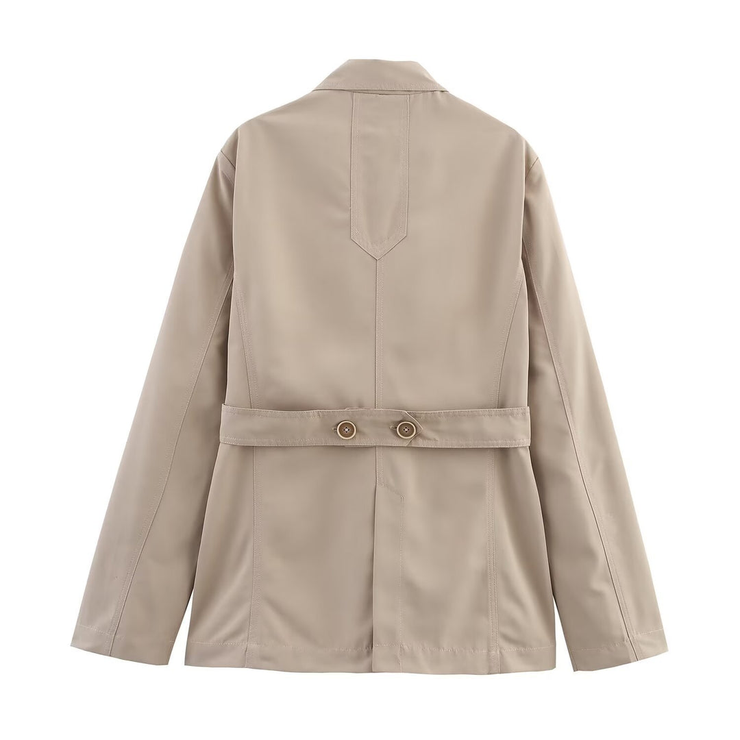 Dames blazer élégant avec poches à rabat pratiques Lune London
