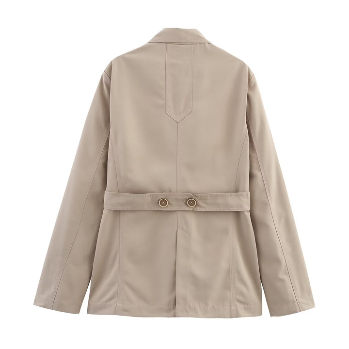 Dames blazer élégant avec poches à rabat pratiques Lune London