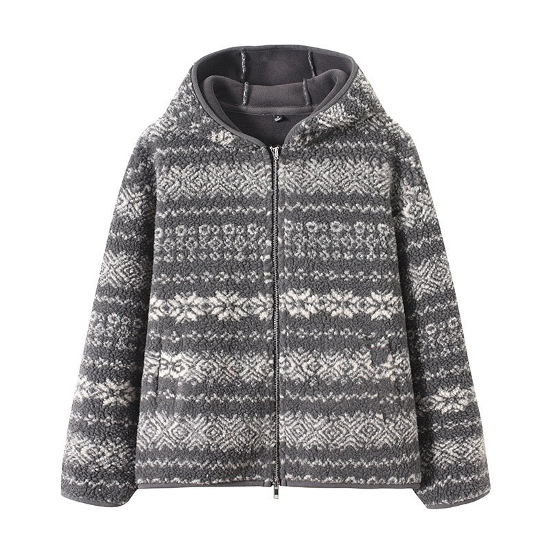 Veste en polaire confortable pour femmes avec motif sud-allemand Chic & Stil