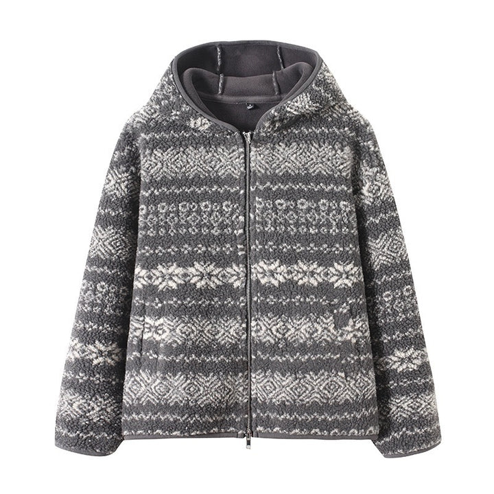 Veste en polaire confortable pour femmes avec motif sud-allemand Chic & Stil