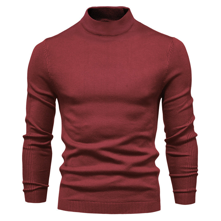 Fine sweater for men with a high collar and modern design Lune London