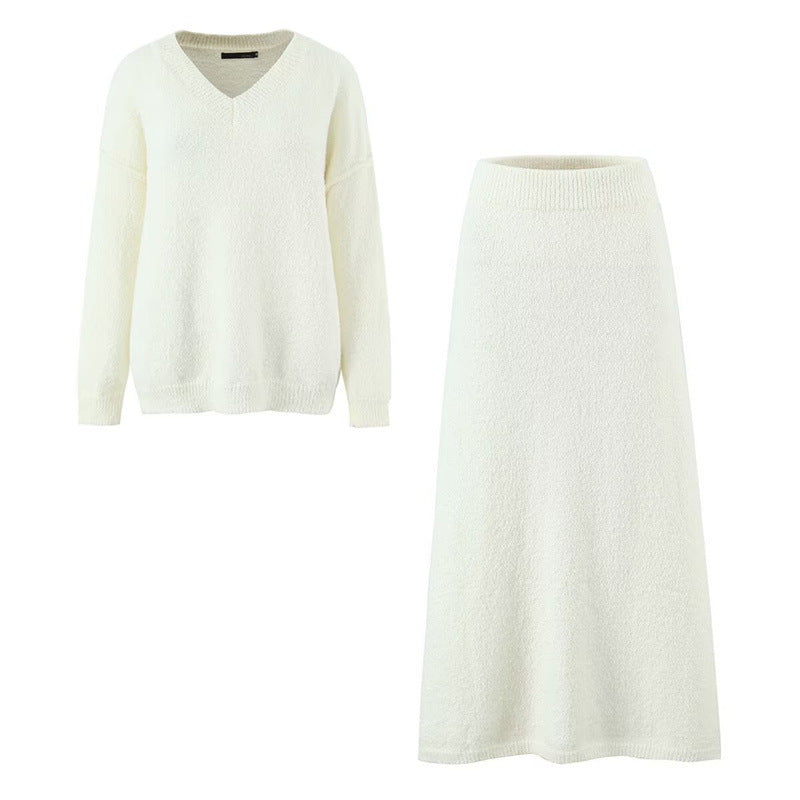 Jupe midi élastique Lune London pour dames