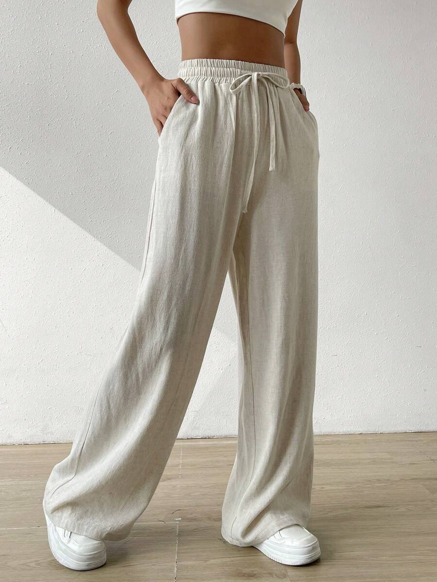 Lune London Relaxed Linen Pants for Women