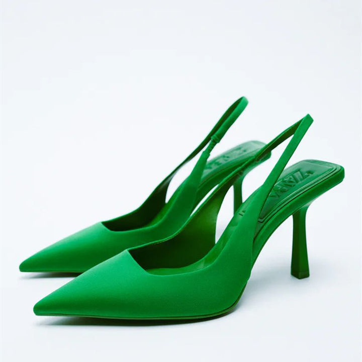 Women's Sling Pumps with Modern Design and Elegant Heel Lune London
