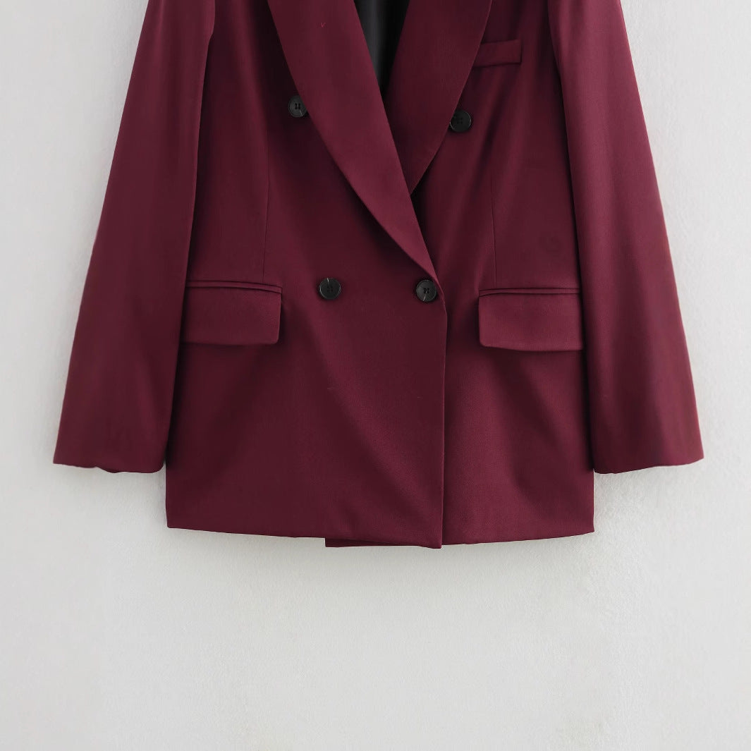 Modern double-breasted blazer jacket for women Lune London