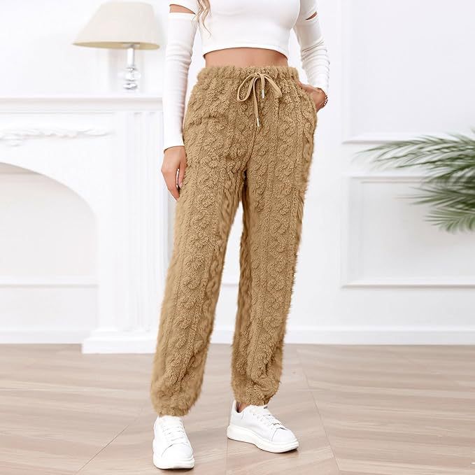Soft fleece pants for women Lune London