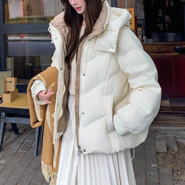 Veste matelassée de mode pour femme avec col montant Chic & Stil