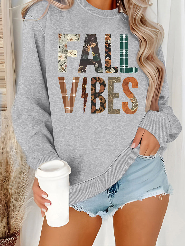 Sweat-shirt femme avec impression graphique et coupe confortable Chic & Stil