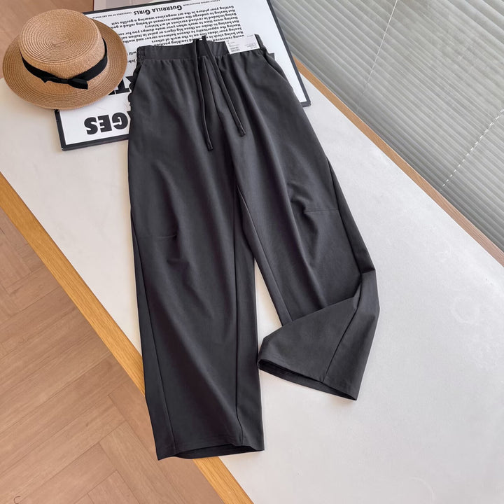 Pantalons chino décontractés pour femmes avec taille élastique Chic & Stil