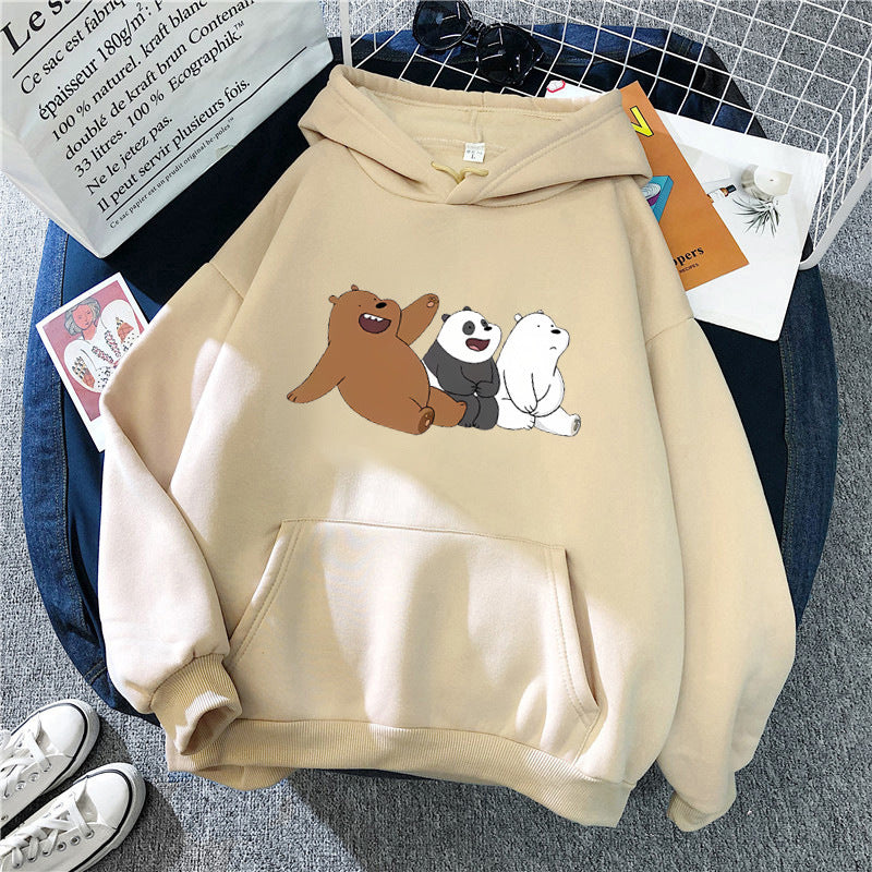 Women's hoodie with humorous animal motif Chic & Stil
