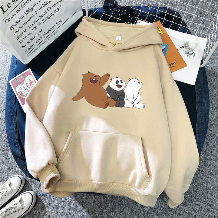 Women's hoodie with humorous animal motif Chic & Stil
