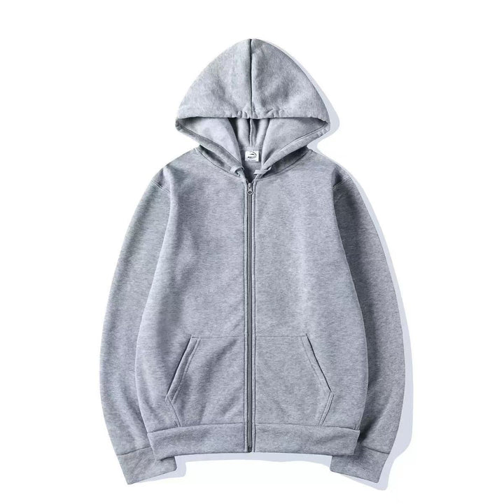 Hooded jacket for ladies in high-quality cotton blend with full zipper Lune London