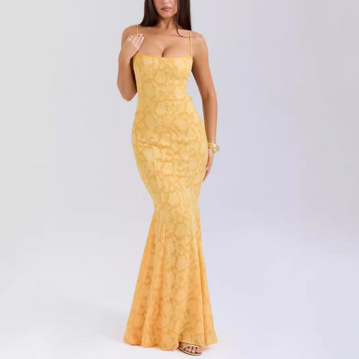 Lune London | Niche Lace Spaghetti Straps Vacation Dress