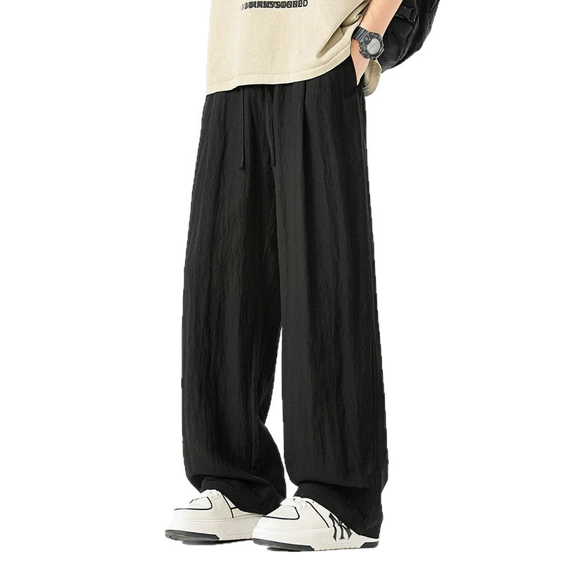 Pantalon en lin décontracté pour hommes Chic und Stil