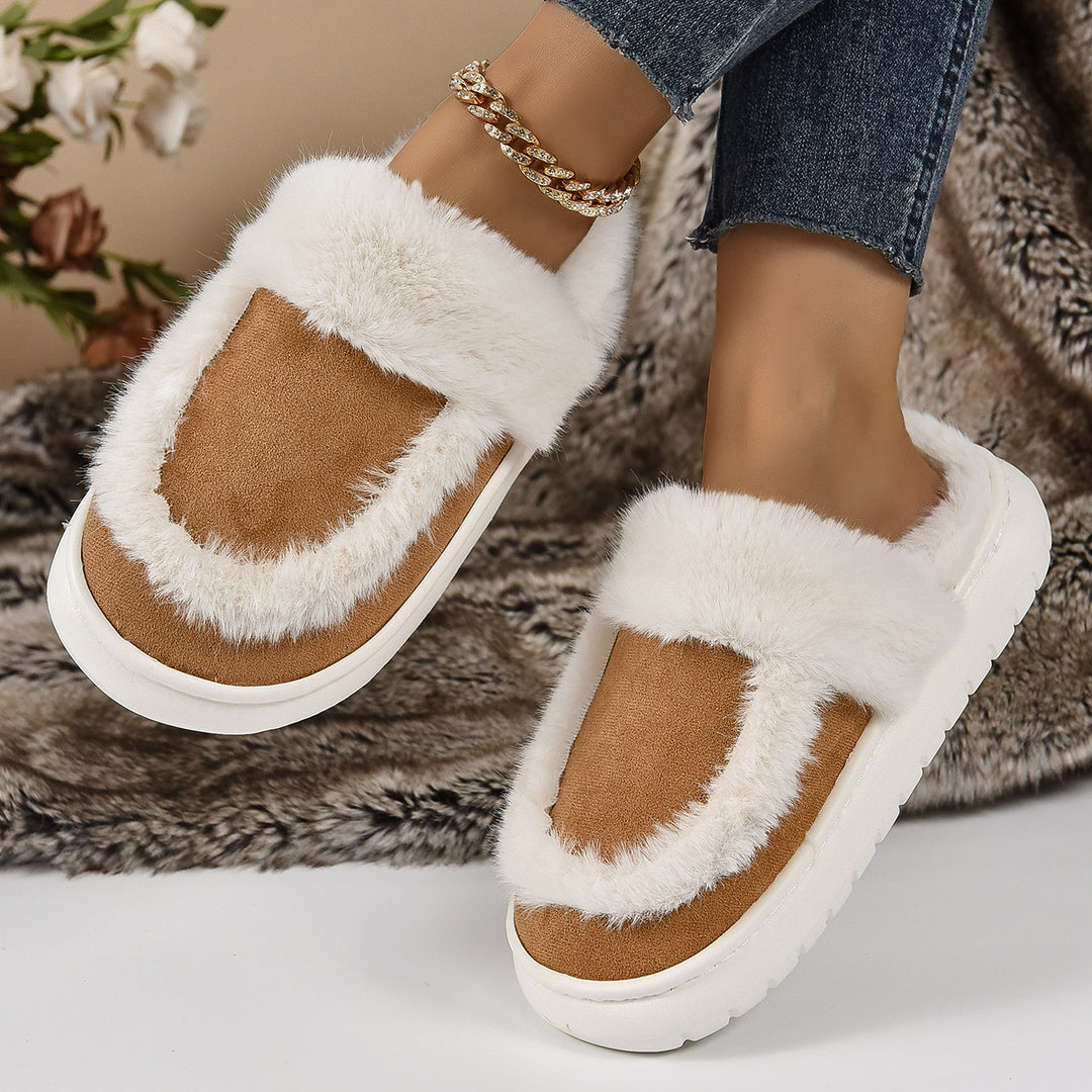 Slippers for women with cozy lining and non-slip sole Lune London
