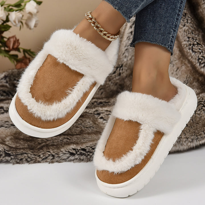 Slippers for women with cozy lining and non-slip sole Lune London